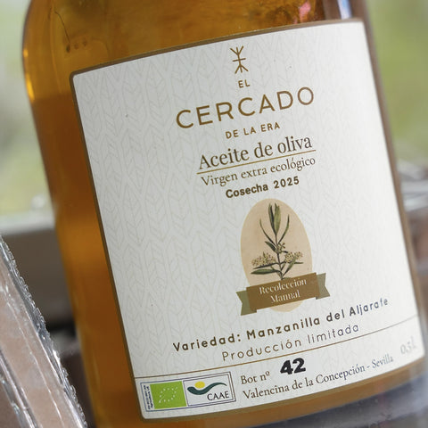 Aceite de oliva virgen extra ecológico cristal 500ml (caja 6 unidades)