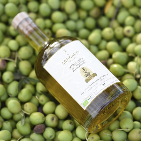 Aceite de oliva virgen extra ecológico cristal 500ml (caja 6 unidades)